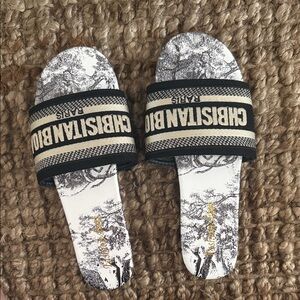 Black & White Sandals